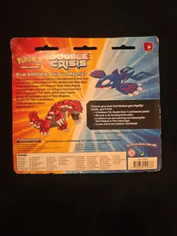 Pokemon Double Crisis Rival Ambitions : Team Aqua Vs Magma Booster Blister Pack - Image 2
