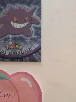 2000 Pokemon Topps Chrome Gengar #94 TV Animation Edition + Haunter #93 + Gastly - Image 3