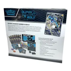 Pokemon TCG Black Bolt Pokemon Center Exclusive Elite Trainer Box ETB SEALED - Image 2