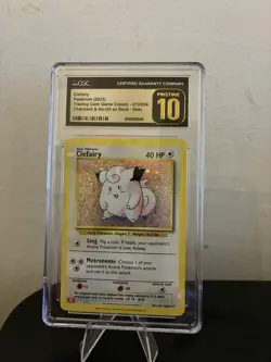 Pokemon 2023 Classic Collection CLC Clefairy 013/034 Holo CGC Pristine 10 - Image 1