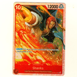 Shanks OP06-007 Premium Booster Reprint Foil Super Rare One Piece Trading Card - Image 3