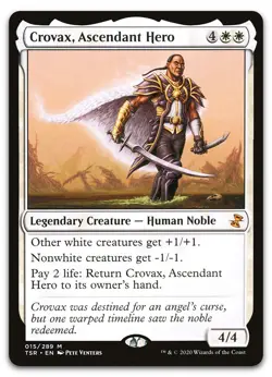 Crovax, Ascendant Hero #15 (NM) Time Spiral Remastered TSR Magic MTG - Image 1