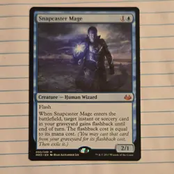 Snapcaster Mage Modern Masters 2017 Regular Blue Mythic Creature Wizards English - Image 1