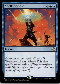 Spell Swindle R Commander: March of the Machine 237 NM MTG x1 - Image 1