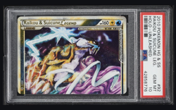 2010 Pokemon Unleashed Raikou & Suicune Legend #92 TOP PSA 10 GEM MINT *POP 14* - Image 1