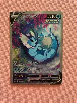 Vaporeon V SWSH181 Promo SWSH Black Star - English - Pokemon TCG - Image 1