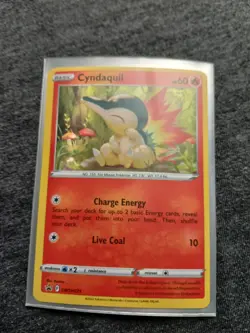 Pokemon TCG Cyndaquil SWSH221 Sword & Shield Holo Black Star Promo NM - Image 4