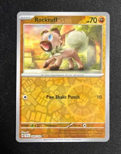 Rockruff #089/162 Temporal Forces Reverse Holo Pokemon TCG - Image 1