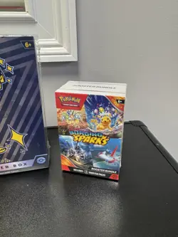 Pokemon Scarlet & Violet Surging Sparks Elite Trainer Box ETB + BOOSTER Bundle - Image 2