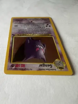 Base Set Gengar Holo 5/62 — WOTC Pokemon Card — LP/MP Condition - Image 3