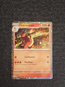 Charmeleon (005/165) Scarlet & Violet - w/swirl - Cosmo Holo -Pokemon TCG - Image 1