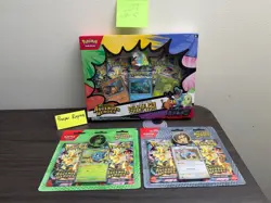 Pokemon TCG Ascended Heroes First Partners Deluxe Pin Collection and 2x Blister - Image 1