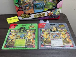 Pokemon TCG Ascended Heroes First Partners Deluxe Pin Collection and 2x Blister - Image 2
