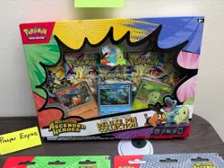 Pokemon TCG Ascended Heroes First Partners Deluxe Pin Collection and 2x Blister - Image 3