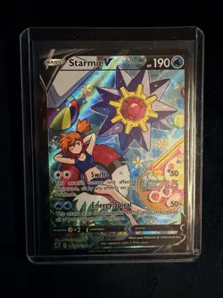 Pokemon Starmie v TG13/TG30 Swsh10 Astral Radiance Trainer Gallery Holo Card - Image 1
