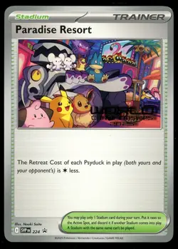 Pokemon World Championship 2025 English Paradise Resort SVP 224 Anaheim Promo - Image 1