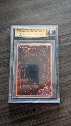 Yu-Gi-Oh! SECRET Pharoah Rare Slifer the Sky Dragon KICO-EN063 BGS 9.5 - Image 2