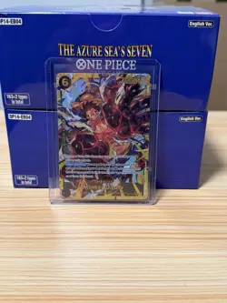 Monkey D Luffy OP10-118 SEC Alt Art Parallel Royal Blood One Piece TCG English N - Image 1
