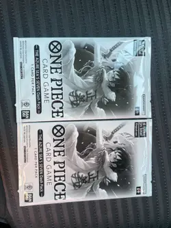 One Piece OP14 The Azure Sea's Seven 2 Packs & Bulbasaur Mega Evolution Promos - Image 3