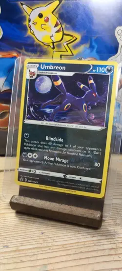 Umbreon SWSH129 Black Star Promo Cosmos Holo Rare Pokemon Card Tcg En 🇬🇧 NM - Image 1