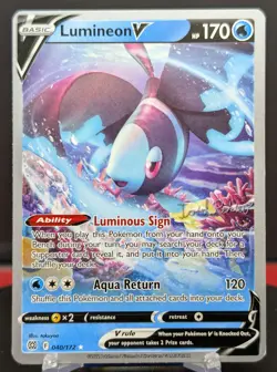 Pokemon Lumineon V English Brilliant Stars World Championships 2023 - Image 1