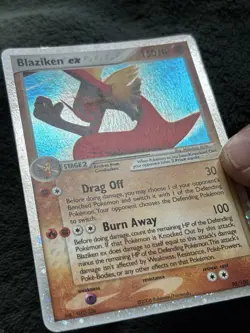 Pokemon TCG Blaziken EX Holo Ultra Rare Card 90/100 EX Crystal Guardians 2006 - Image 3