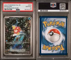 2023 Pokemon Entwicklung In Paldea Karpador PSA 10 Gem Mint #203 Deutsch - Image 1