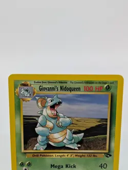 Pokemon TCG Giovanni's Nidoqueen Gym Challenge 23/132 - non-holo, Rare, NM - Image 2