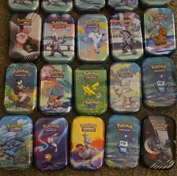20x Pokemon TCG Mini Tins (EMPTY NO CARDS) - Image 3