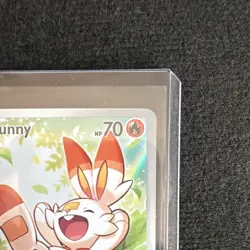 Pokemon Scorbunny ASC 225/217 Rare Full Art Holo Basic Fire HP 70 2026 EN - Image 4