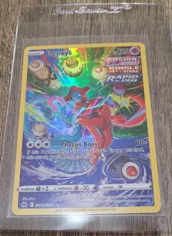 Lot Of 7 Various Pokemon Cards Charizard Deoxys Lilligant Rayquaza - Image 4