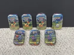 Lot of 7 - Pokemon Ascended Heroes Mini Tins Pokemon, Sealed, New, - Image 1