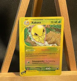 Kakuna - 70/144 - Pokemon Skyridge Reverse Holo Rare Card LP+ - Image 1