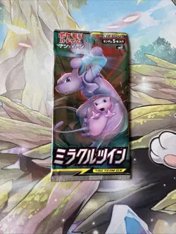 Pokemon TCG Miracle Twins Sun & Moon SM11 Japanese Booster Pack Factory Sealed - Image 1