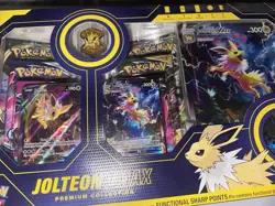 Pokemon TCG - JOLTEON VMAX Premium Collection Box NEW Factory Sealed - Image 1