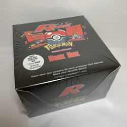 WOTC Pokemon TCG Team Rocket 2000 Deck Box Display Sealed Case Vintage 6 Boxes - Image 1