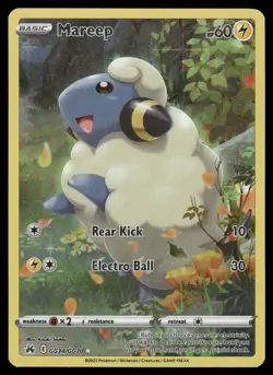Pokemon Cards Mareep GG34/GG70 Crown Zenith Galarian Gallery Holo NM - Image 1