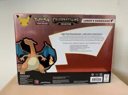 Pokemon TCG Celebration Box Lance's Charizard V Brand New Sealed!! 820650809392 - Image 4