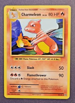 Charmeleon 10/108 Evolutions Regular Pokemon - Image 1