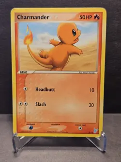 Charmander 2/12 Minun Trainer Kit Non-Holo Pokemon Card - Image 1