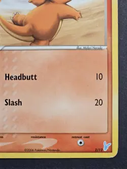 Charmander 2/12 Minun Trainer Kit Non-Holo Pokemon Card - Image 3