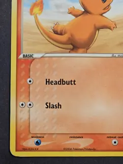 Charmander 2/12 Minun Trainer Kit Non-Holo Pokemon Card - Image 4