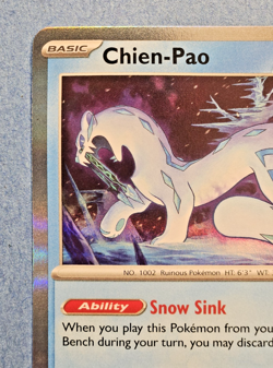 Chien-Pao 056/191 Sv08: Surging Sparks Holo Pokemon - Image 2