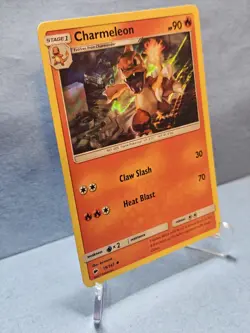 Charmeleon 19/147 Uncommon Holo Promo Burning Shadows Sun & Moon Pokemon TCG - Image 3