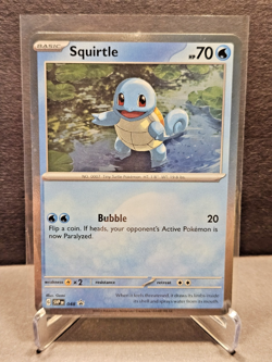 Squirtle - 048 (Cosmos Holo) 048 Sv: Scarlet & Violet Promo Cards Holo Pokemon - Image 1