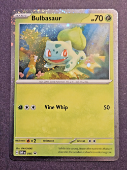 Bulbasaur - 046 (Cosmos Holo) 046 Sv: Scarlet & Violet Promo Cards Holo Pokemon - Image 2