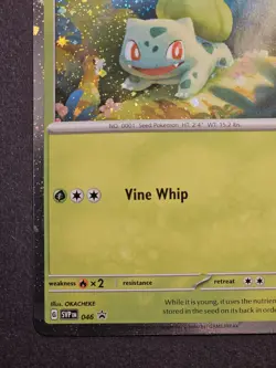 Bulbasaur - 046 (Cosmos Holo) 046 Sv: Scarlet & Violet Promo Cards Holo Pokemon - Image 3