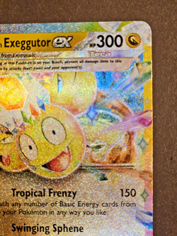 Alolan Exeggutor ex 133/191 Sv08: Surging Sparks Holo Pokemon - Image 3