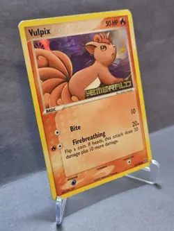 Vulpix 2005 EX Emerald 72/106 Reverse Holo STAMPED Pokemon Card LP - Image 2