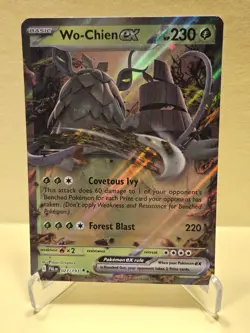 Wo-Chien ex 027/193 Sv02: Paldea Evolved Holo Pokemon - Image 1